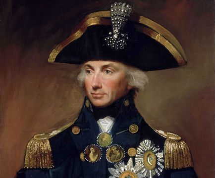 A portrait of Horatio Nelson, by Lemuel Francis Abbott.