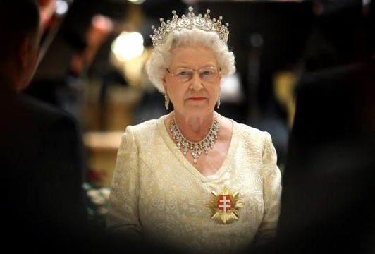 Britain\'s Queen Elizabeth II.